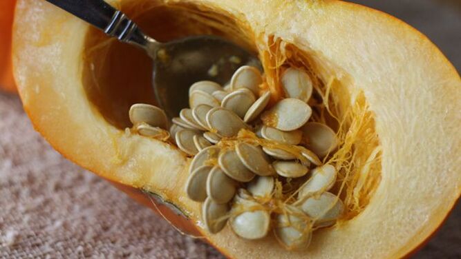 pumpkin seeds for treating worms
